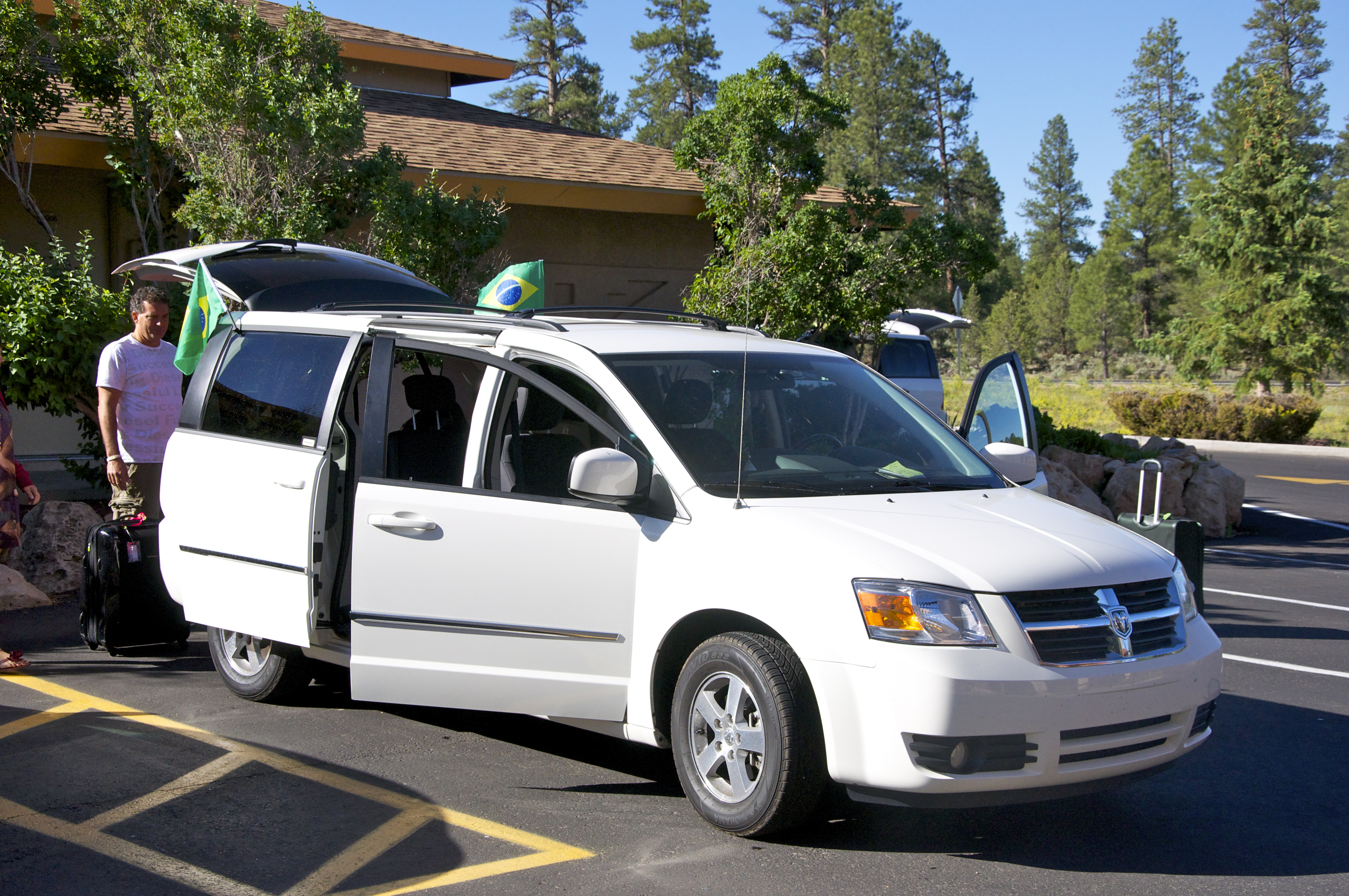Chegando ao Grand Canyon Village - Joaquim Nery Chegando ao Grand Canyon Village
