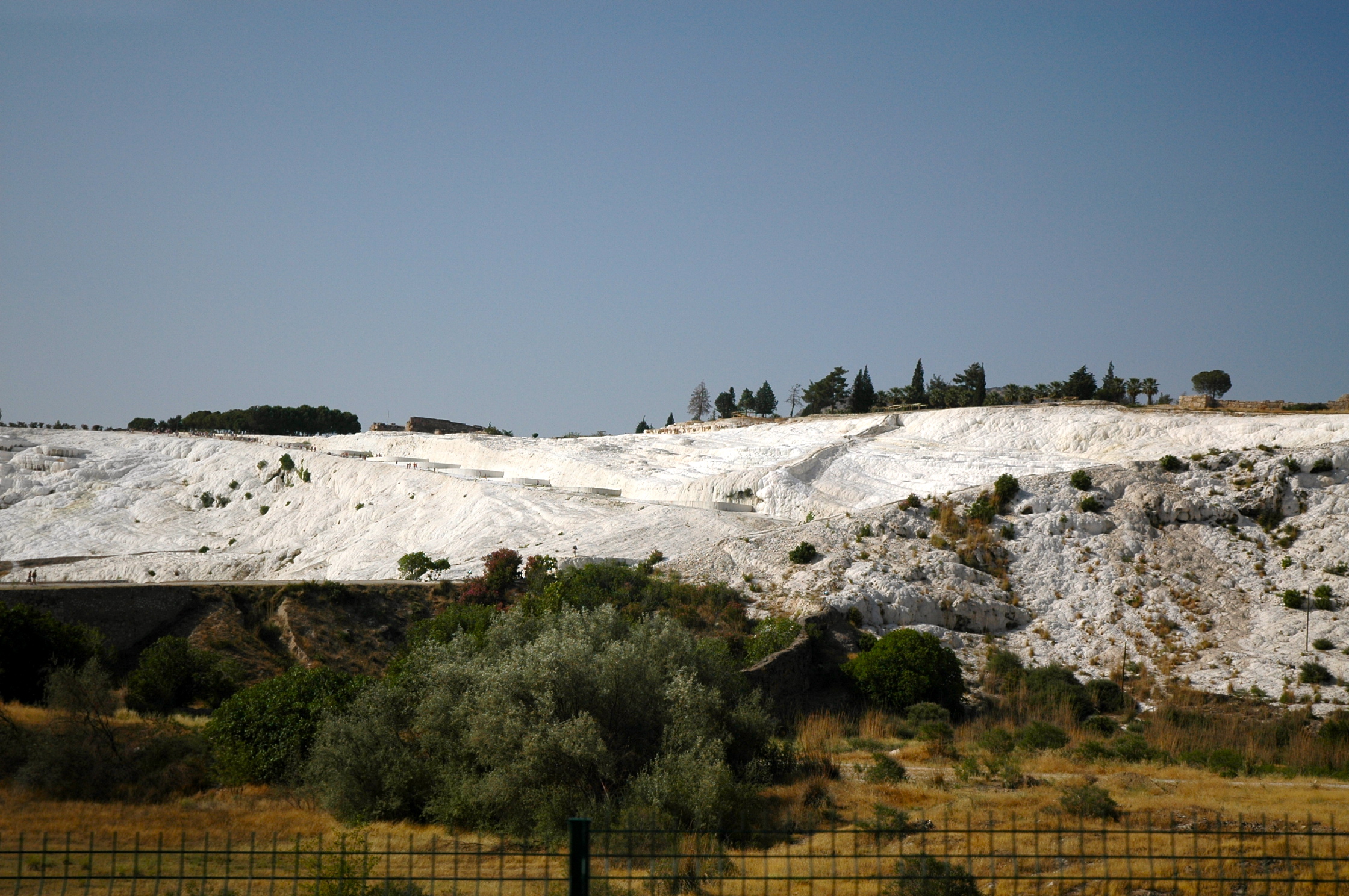 As rochas brancas de Pamukkale - Joaquim Nery As rochas brancas de Pamukkale