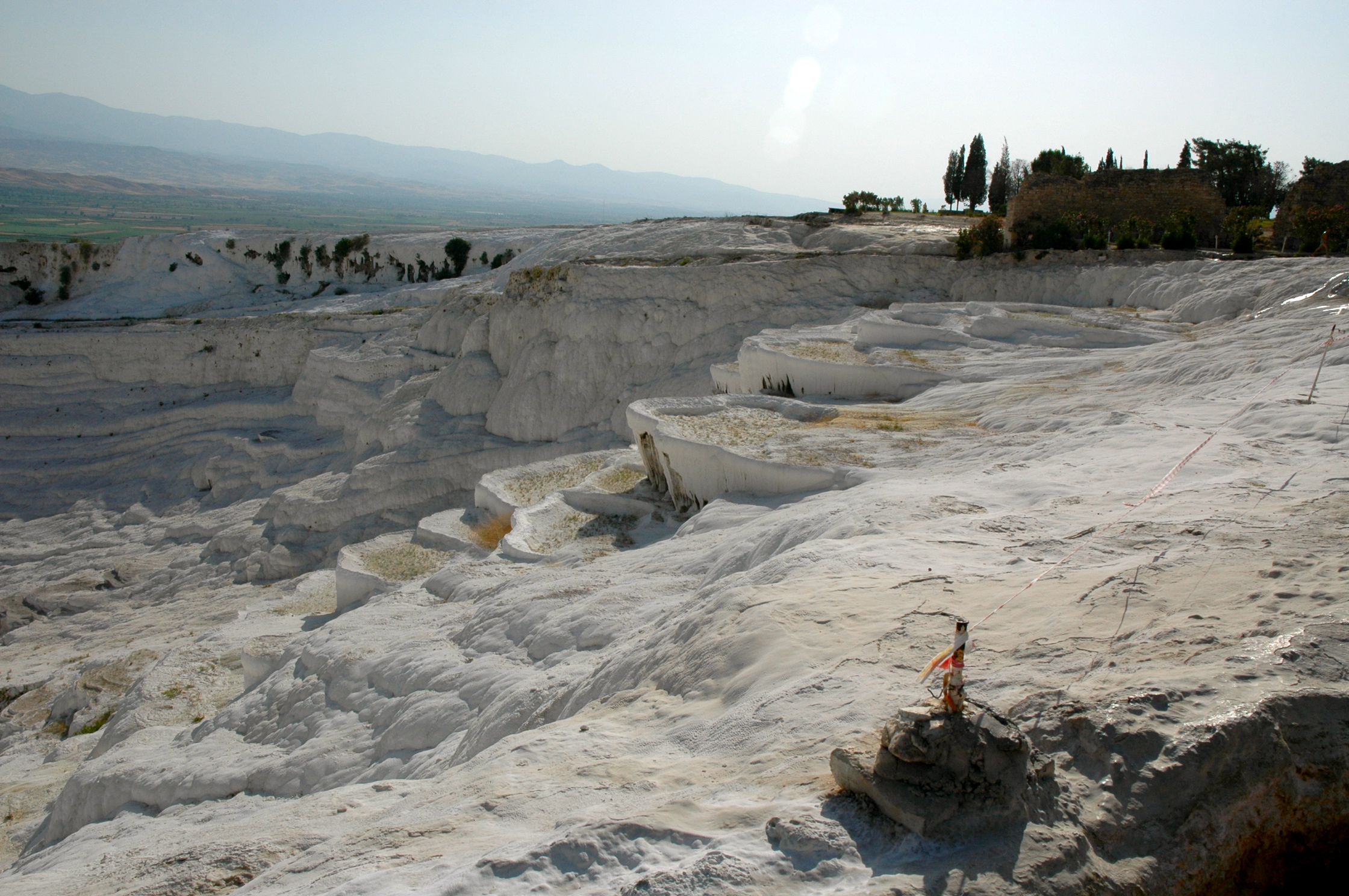 As cascatas de pedra de Pamukkale - Joaquim Nery As cascatas de pedra de Pamukkale