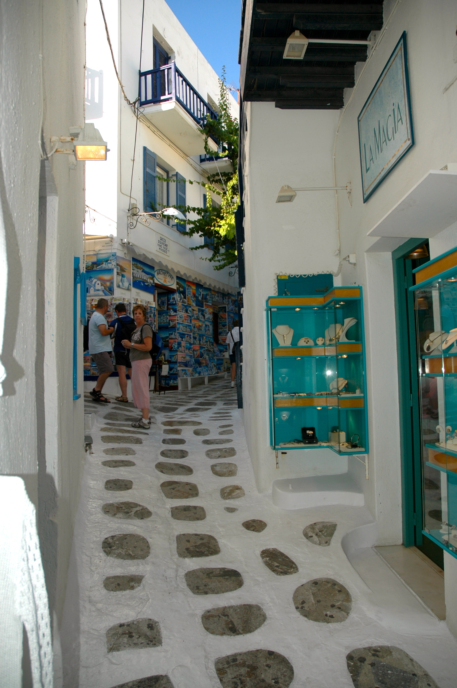 Ruelas típicas de Mykonos - Joaquim Nery Ruelas típicas de Mykonos