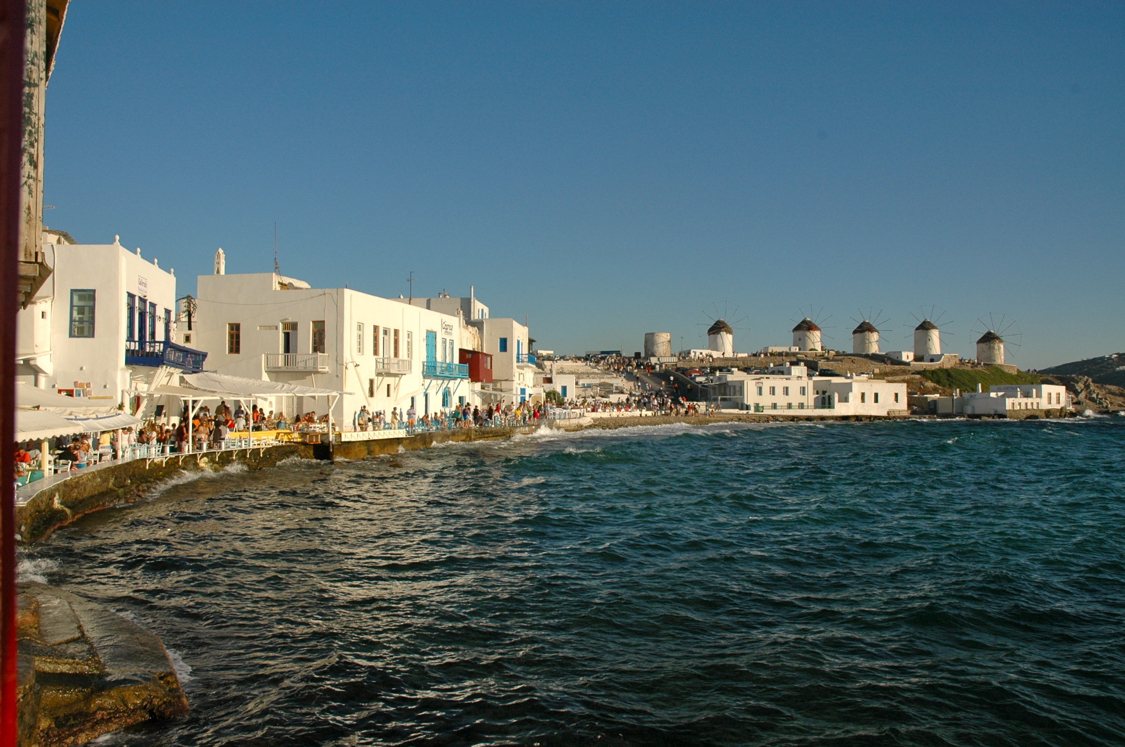 Vista dos moinhos a partir do Kastros - Joaquim Nery Vista dos moinhos a partir do Kastros