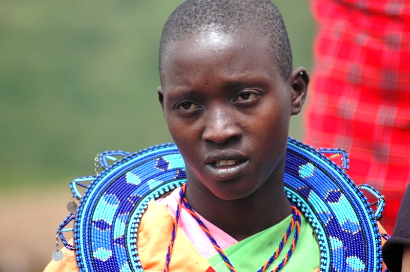 Mulher Masai no Quênia - Joaquim Nery Mulher Masai no Quênia