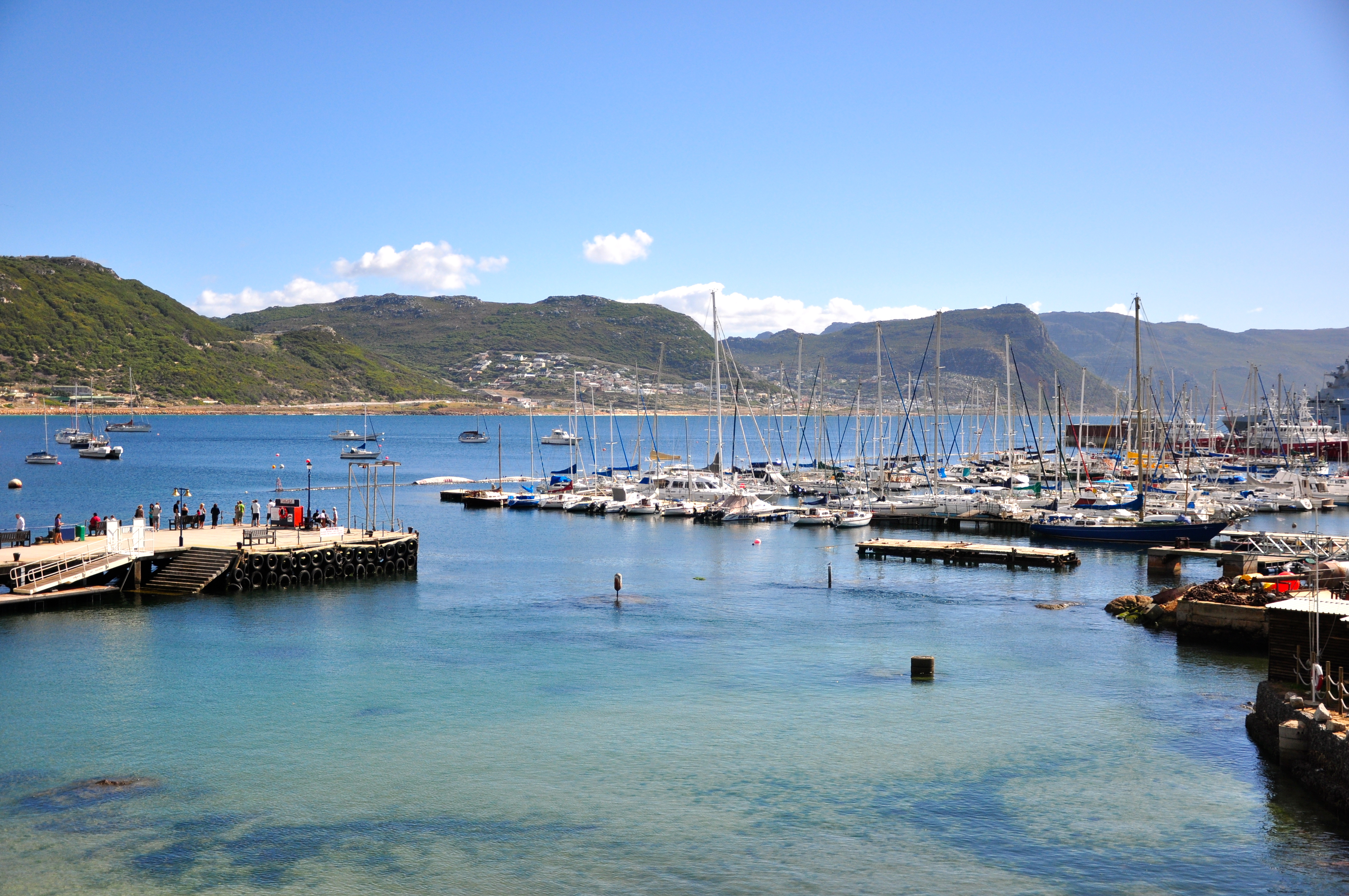 O porto de Simon's Town. - Joaquim Nery O porto de Simon's Town.