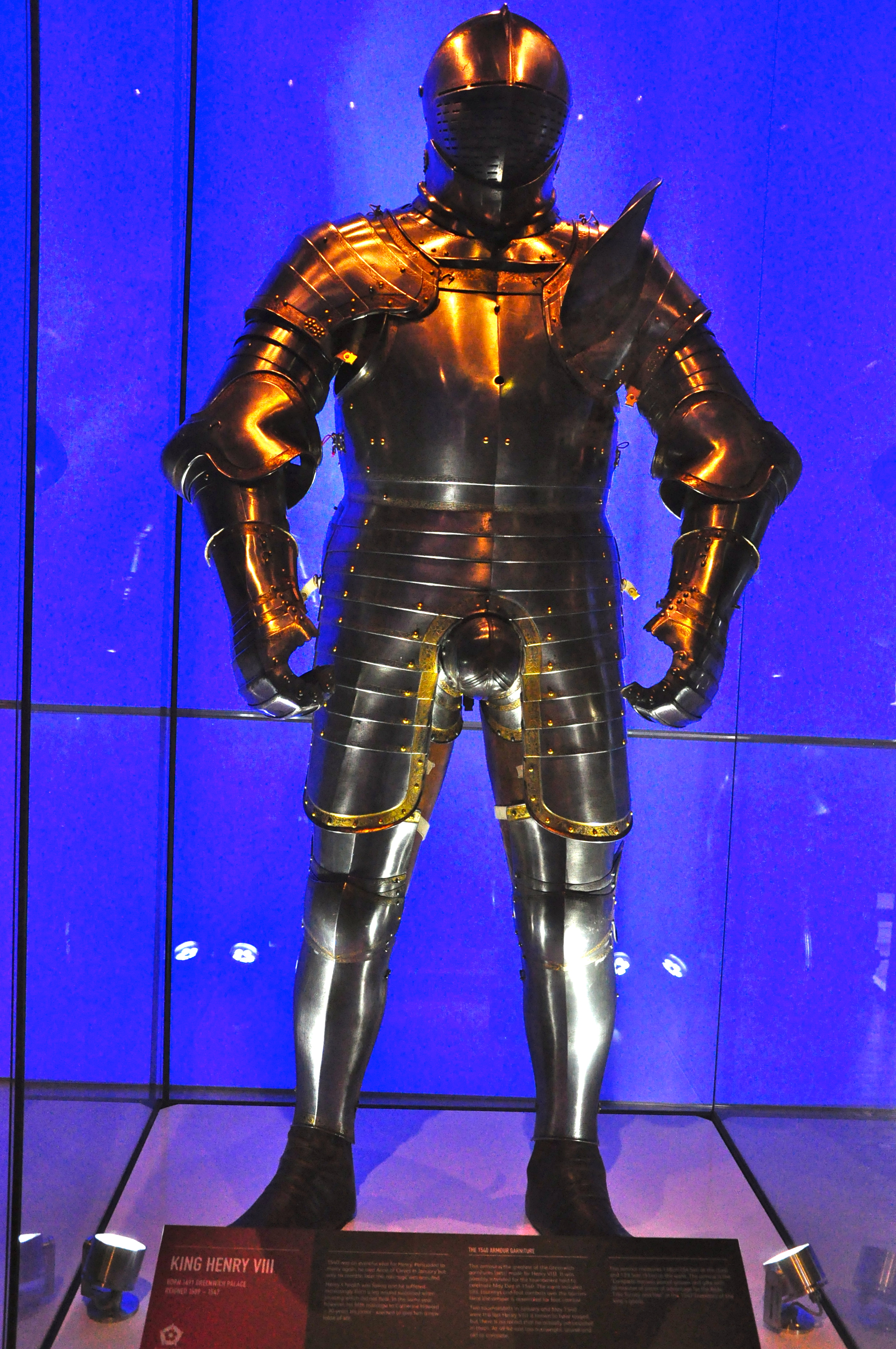 Armadura de Henrique VIII - Joaquim Nery Armadura de Henrique VIII