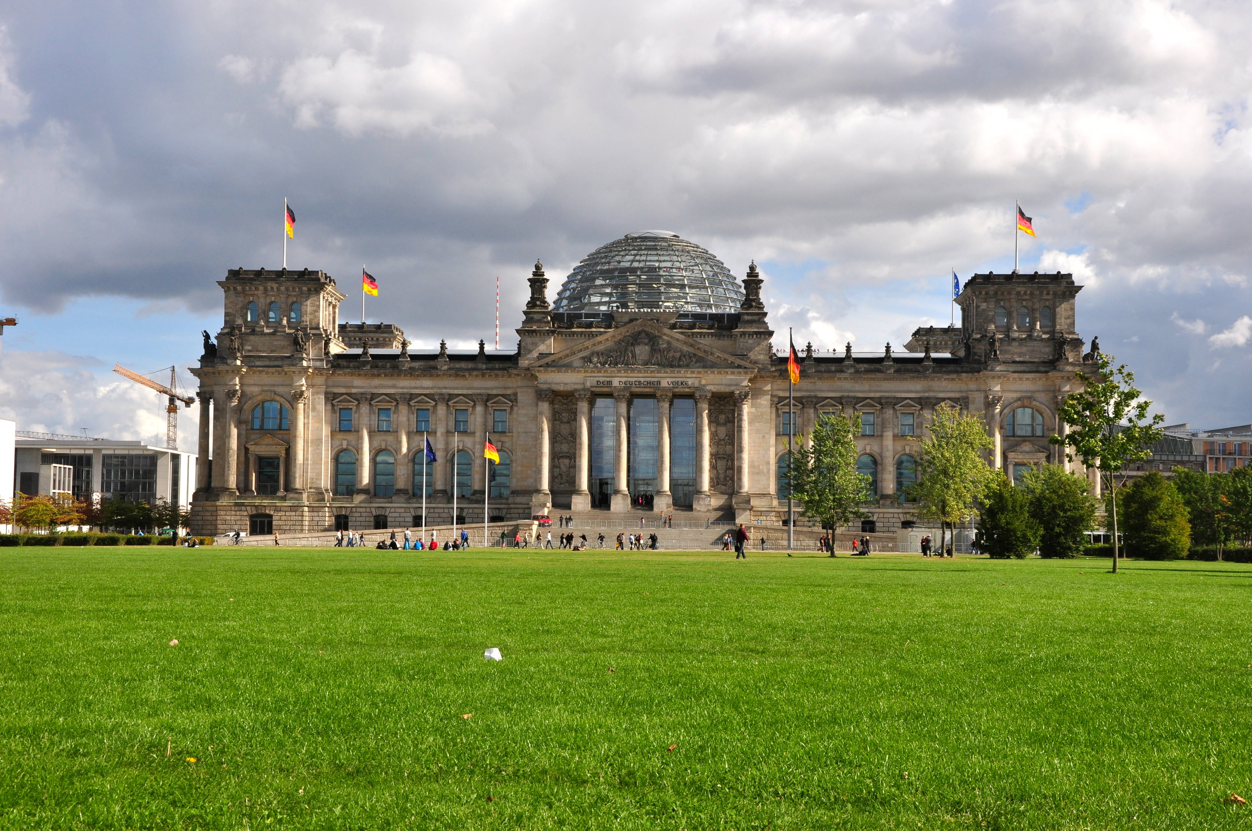 O prédio do Reichstag. - Joaquim Nery O prédio do Reichstag.