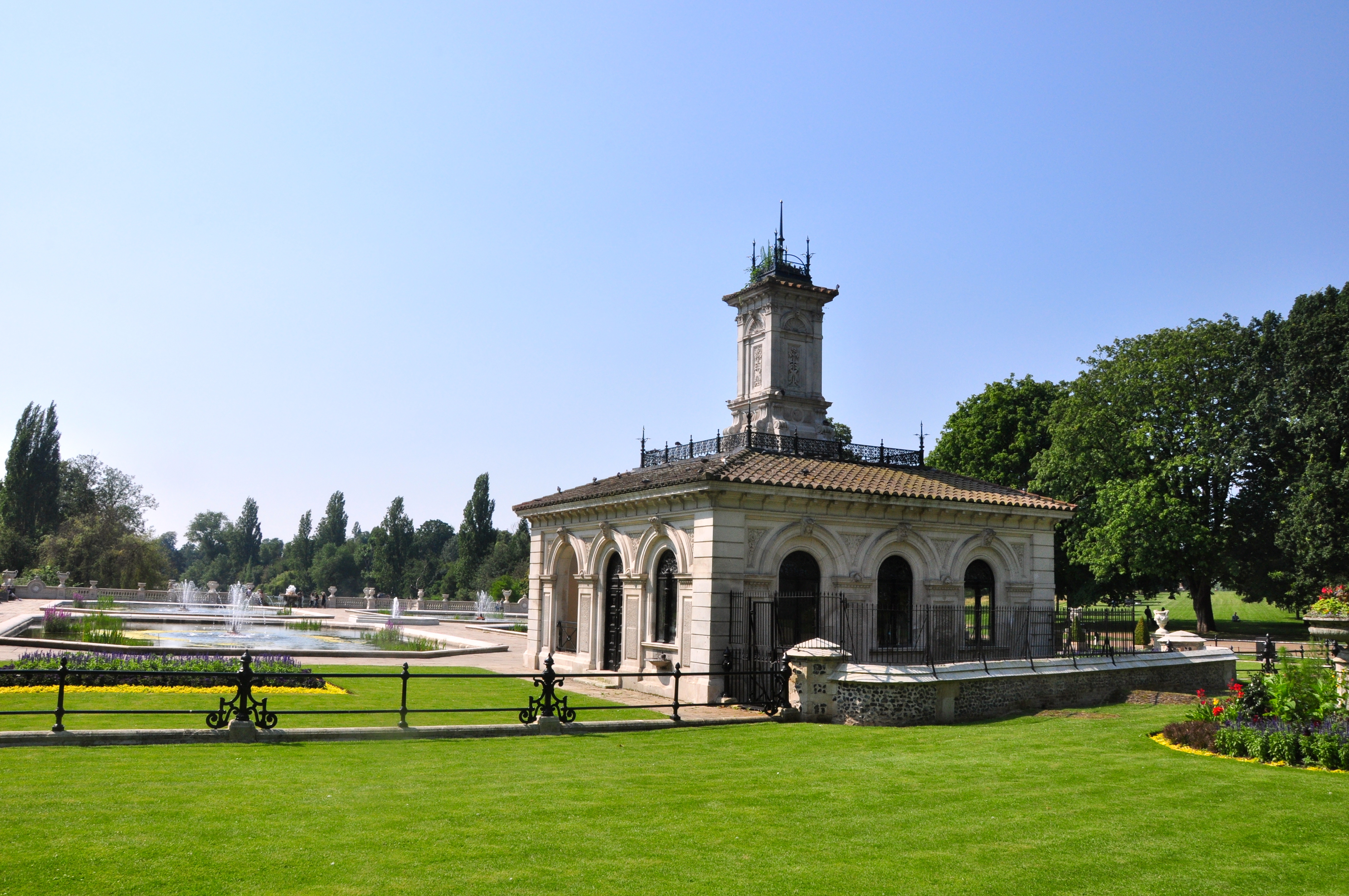 Trecho do Hyde Park em Londres - Joaquim Nery Trecho do Hyde Park em Londres