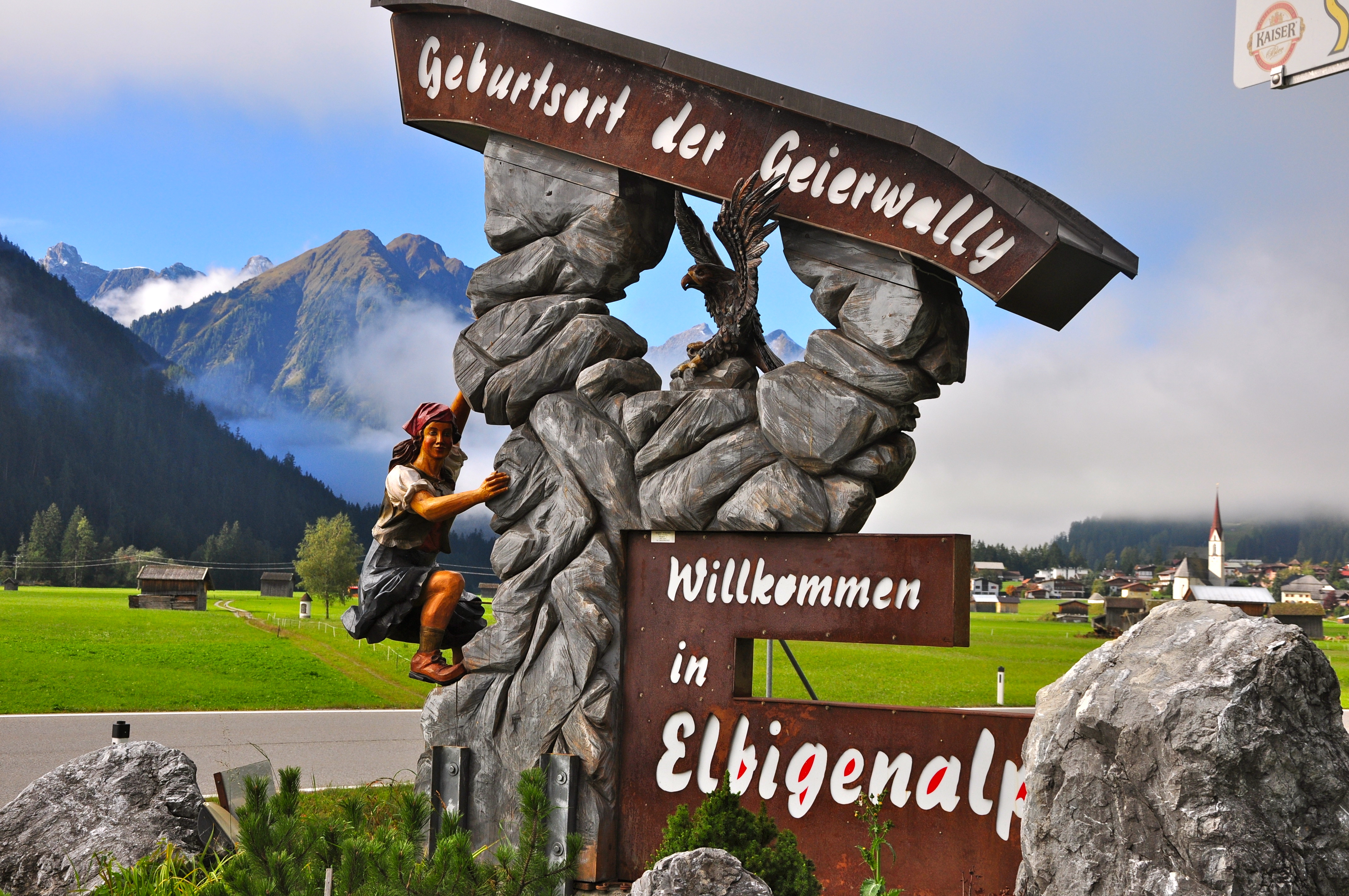 Homenagem ao povo tirolês.