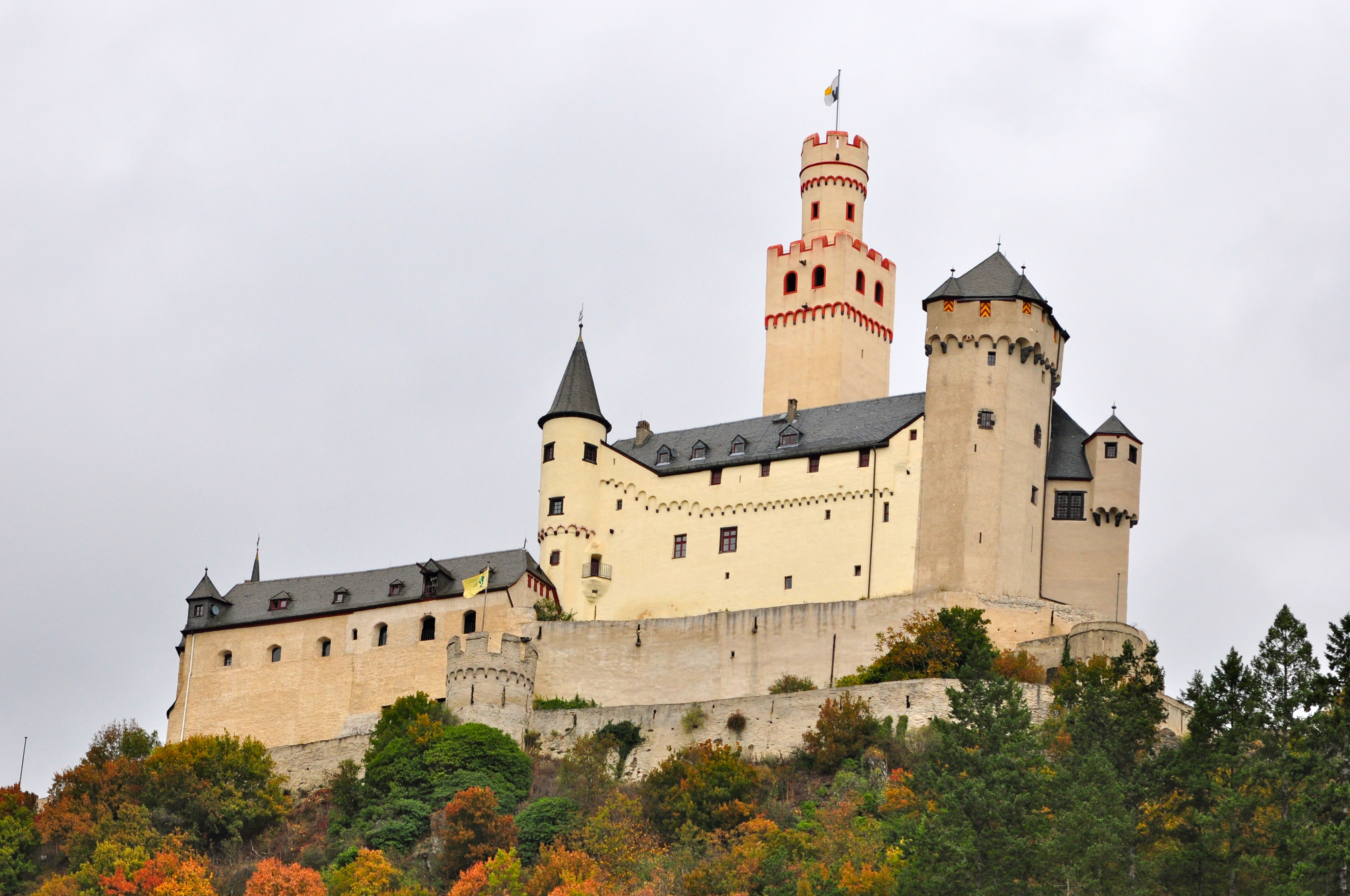 O Castelo de Marksburg