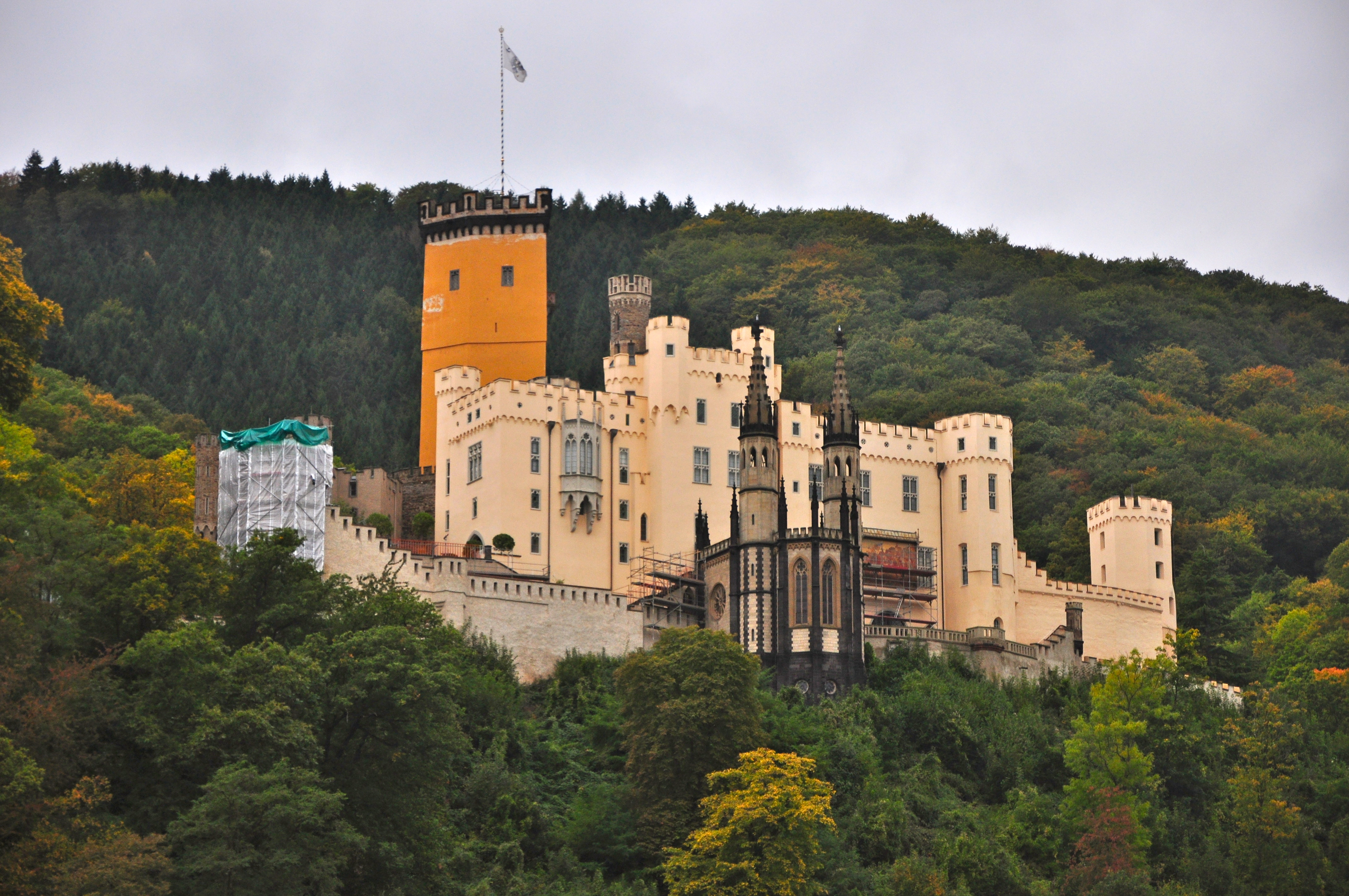 O Castelo de Stolzenfels