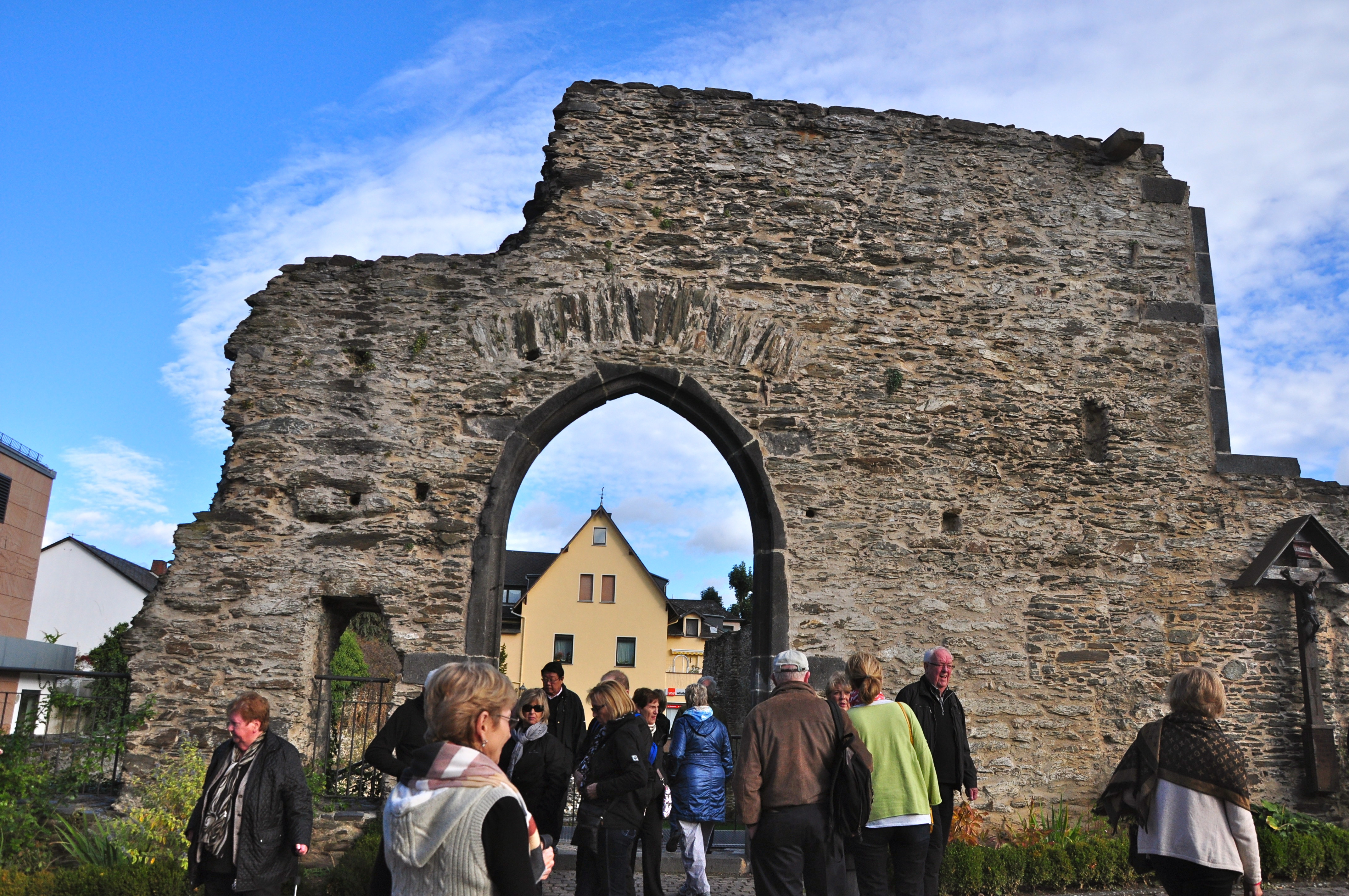 As ruinas romanas de Boppard