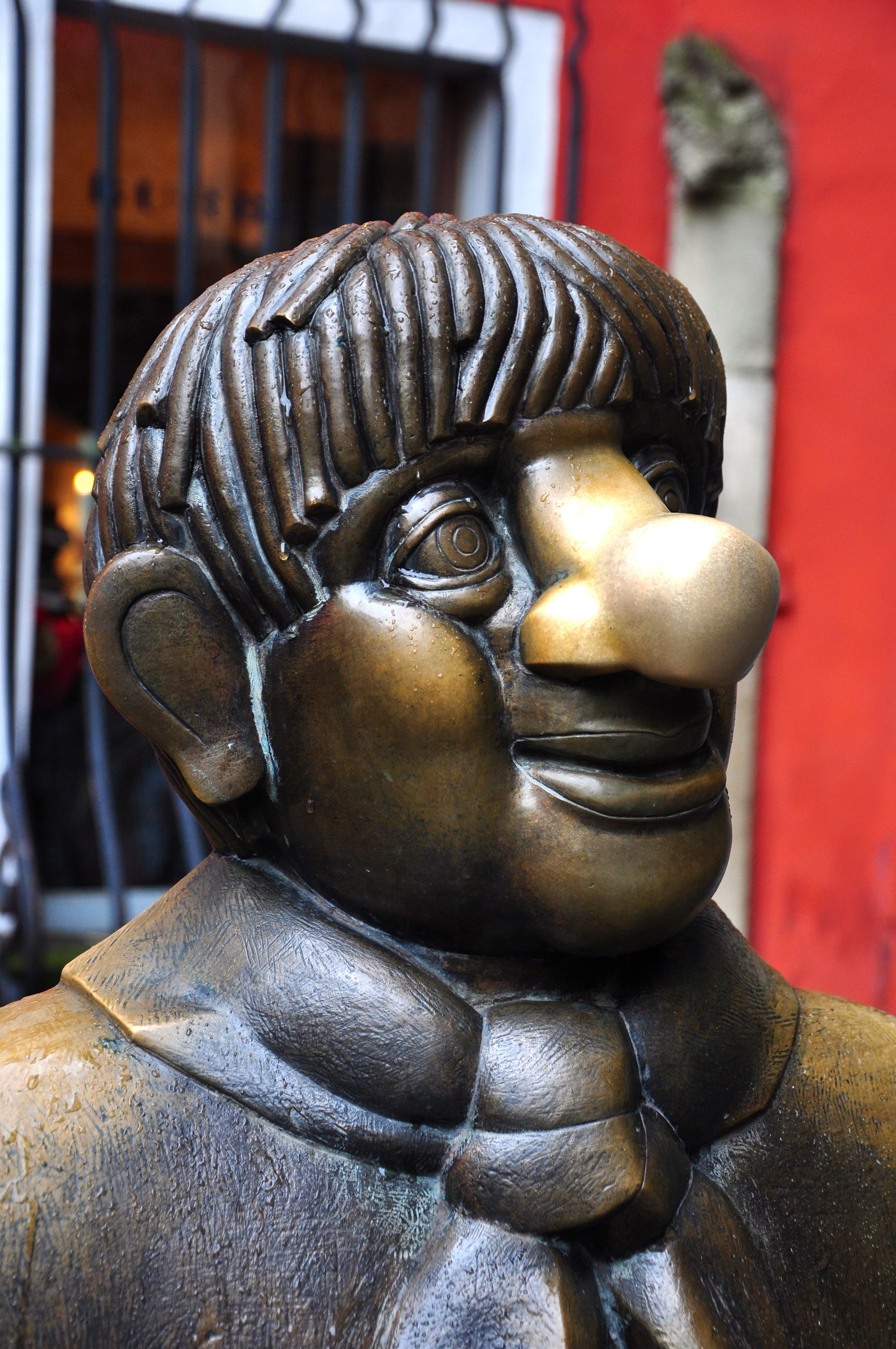 Escultura na rua de Colônia