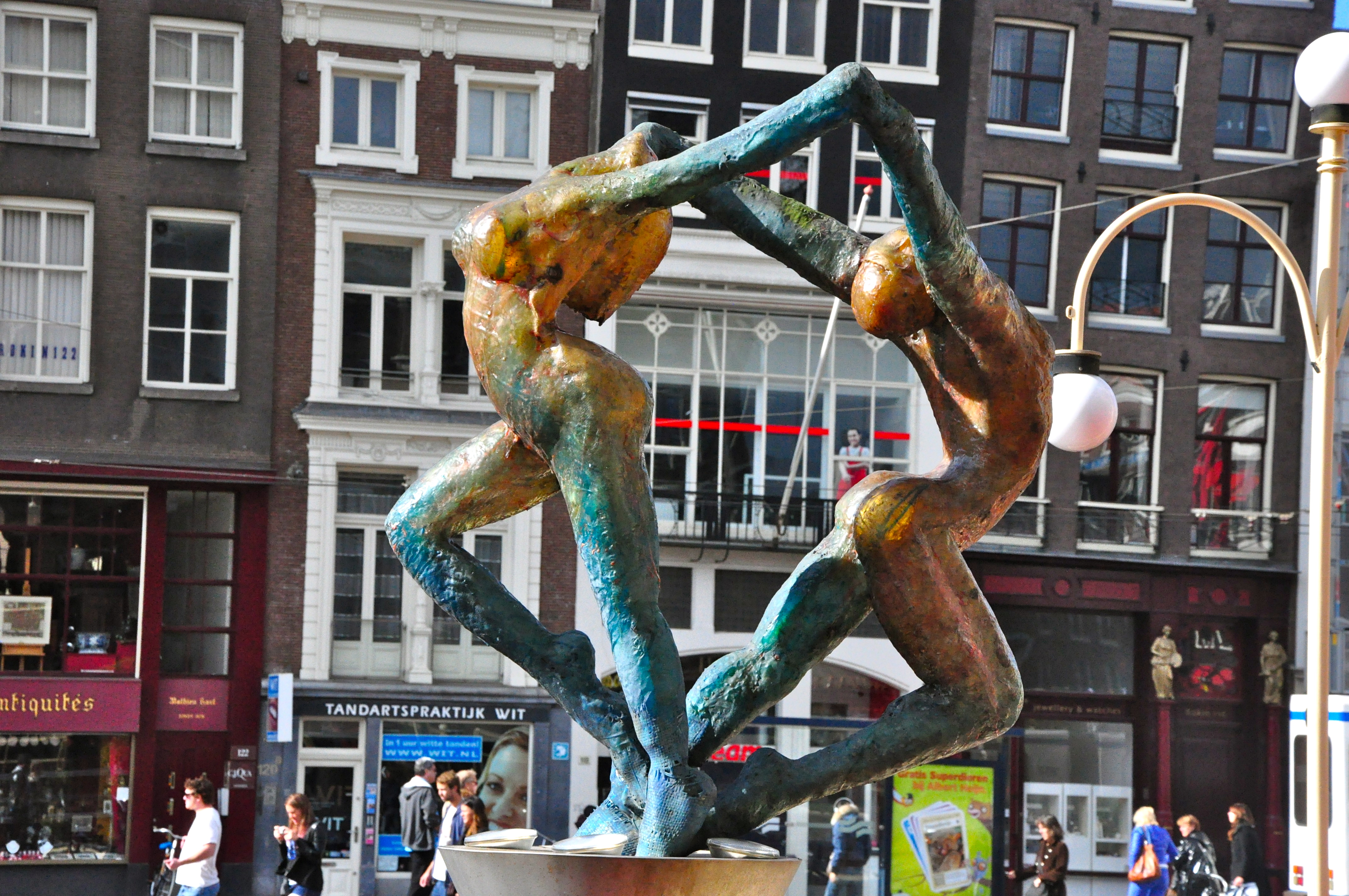 Arte nas ruas de Amsterdam