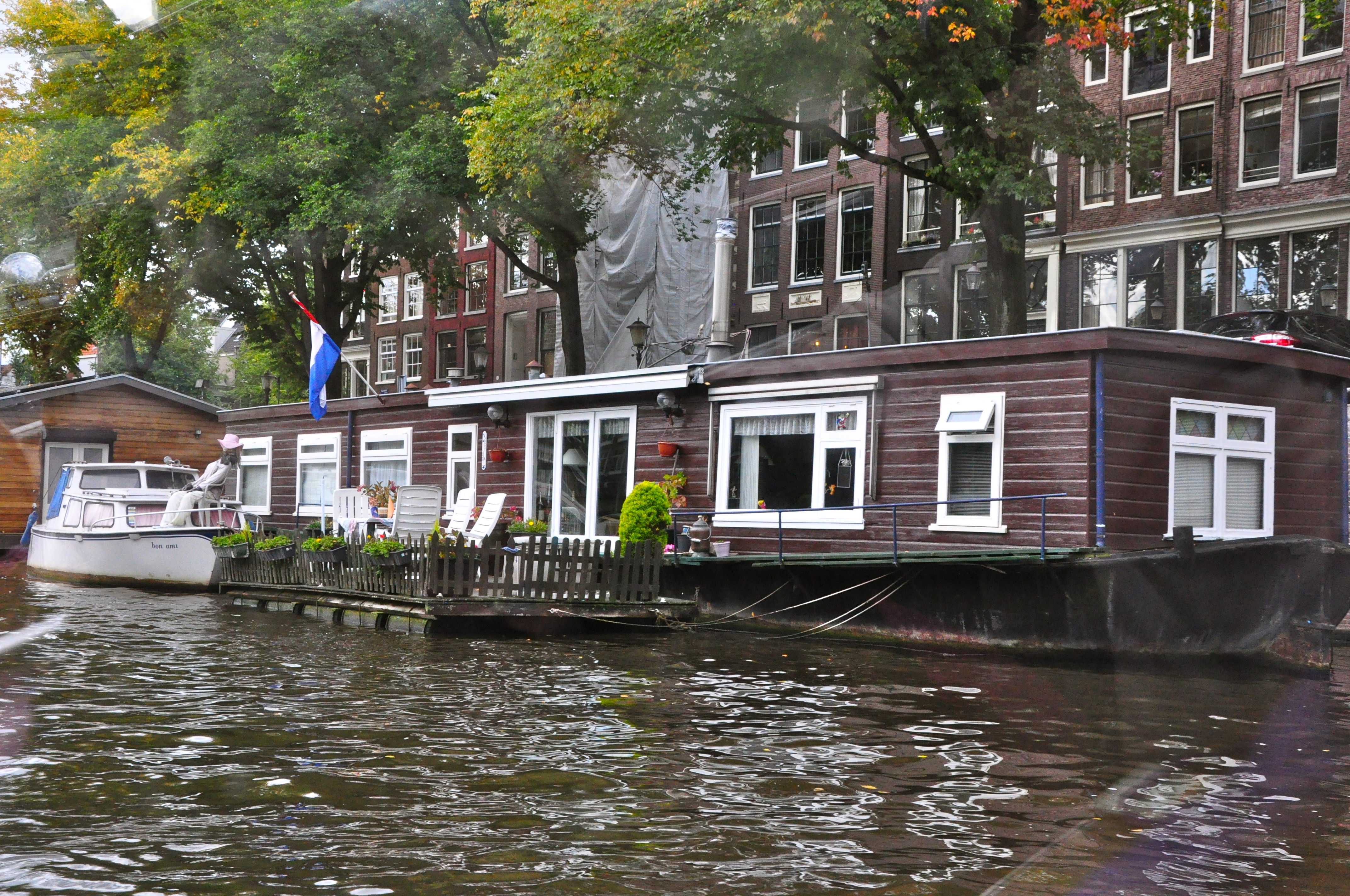 Casa Flutuante em Amsterdam