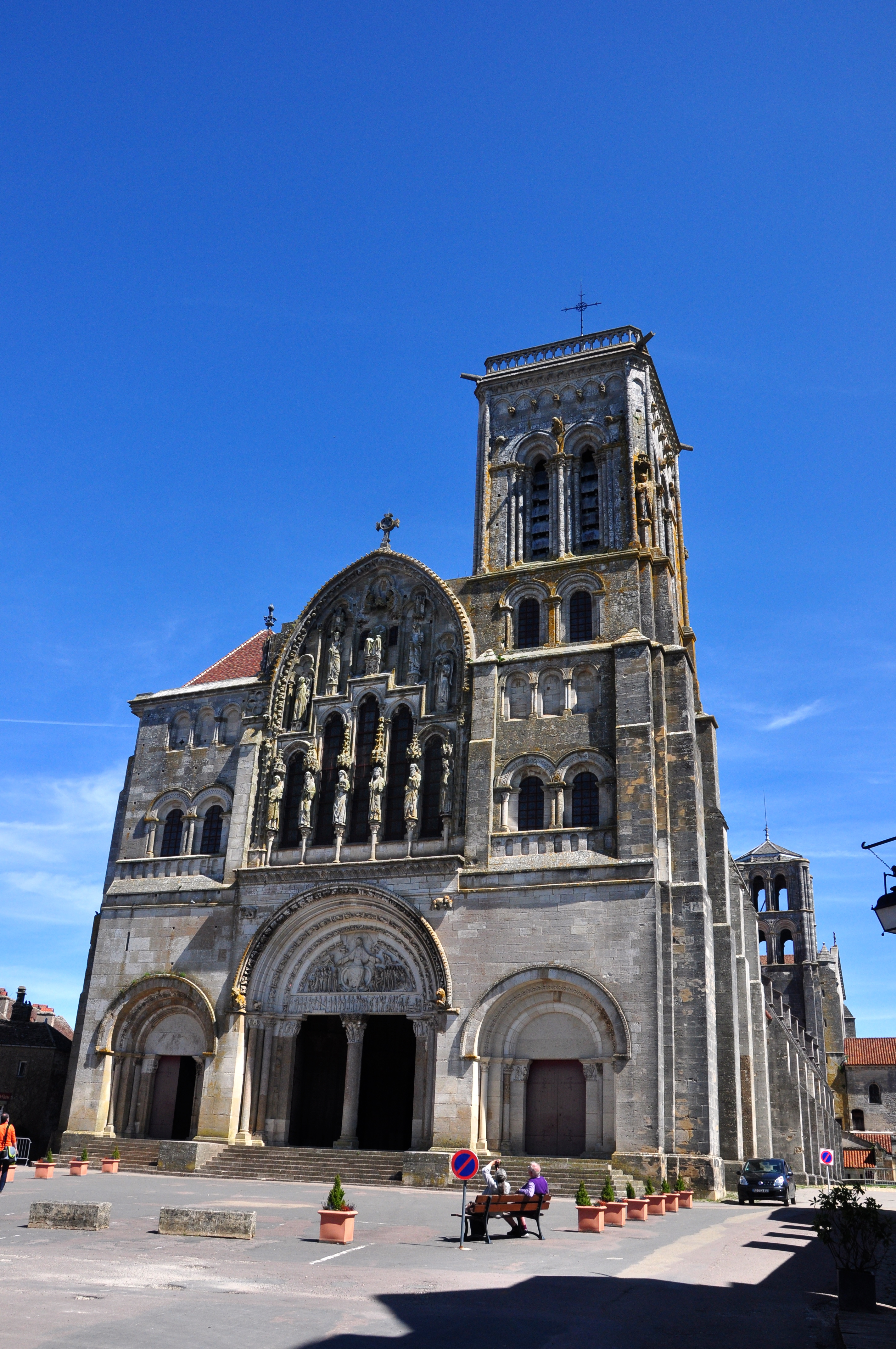 A Basílica de Santa Madalena em Vézelay