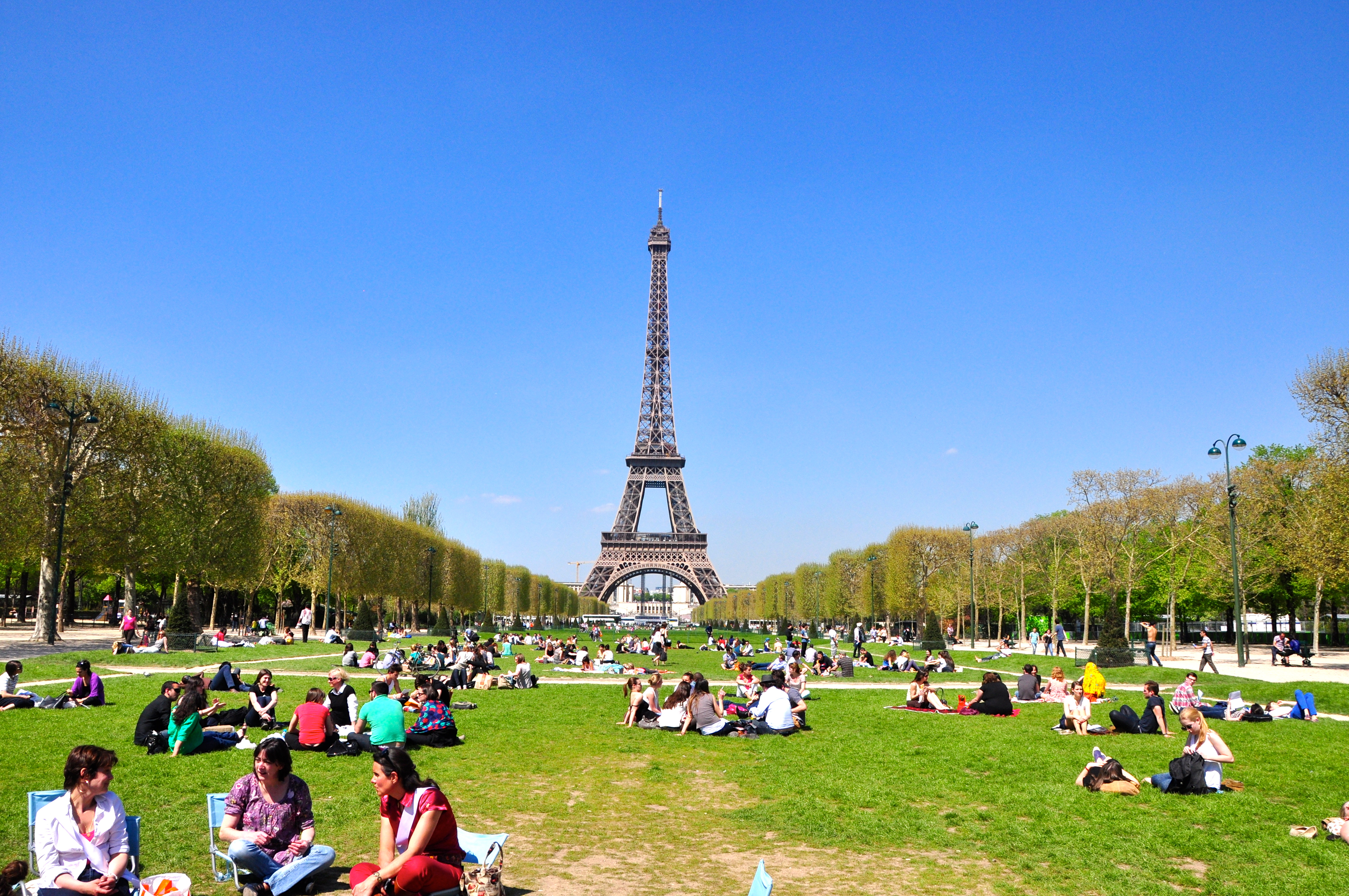 A Torre Eiffel, símbolo maior de Paris