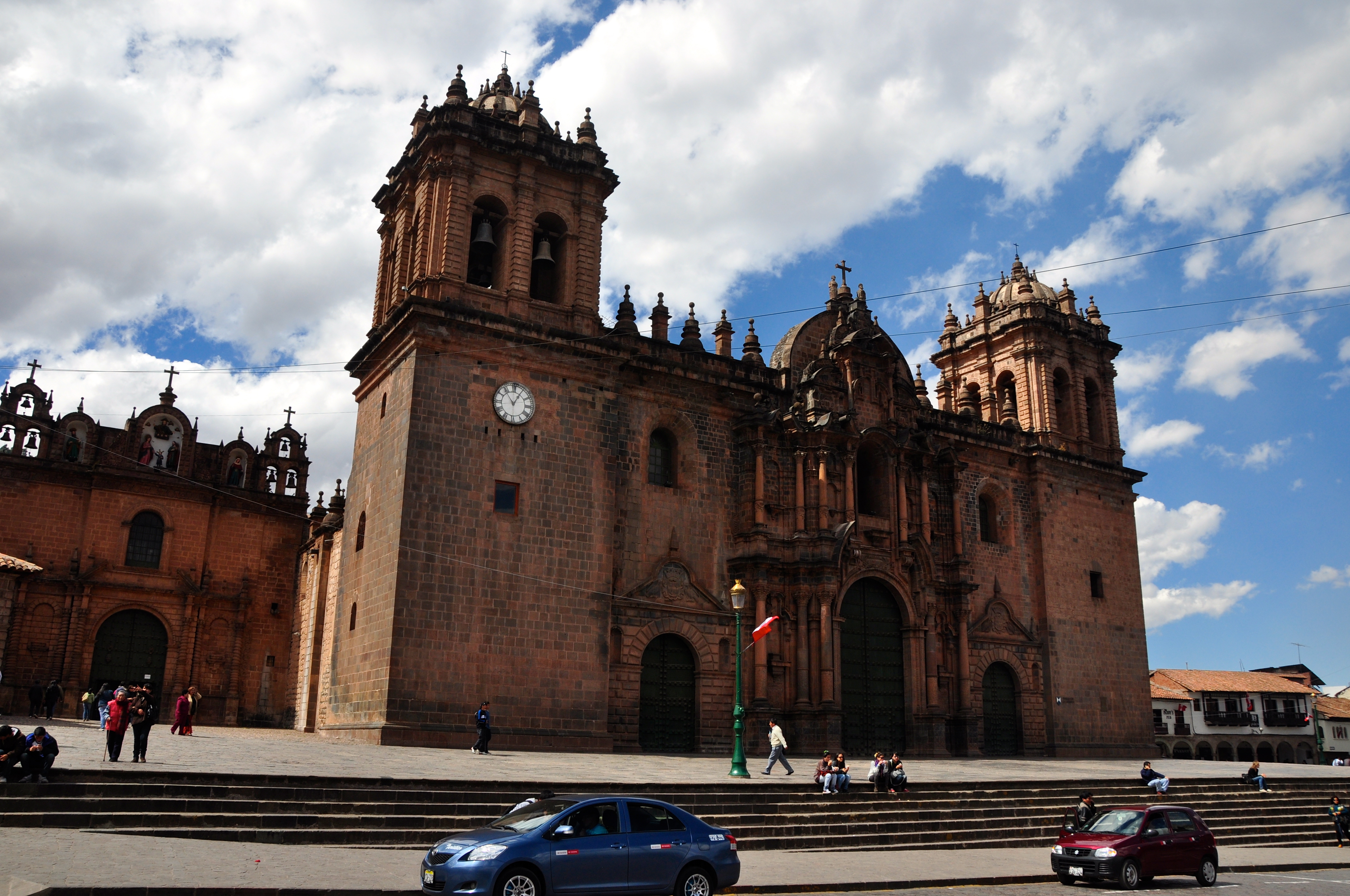A Catedral de Cusco.