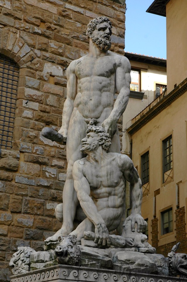 Hércules e Caco de Baccio Bandinelli