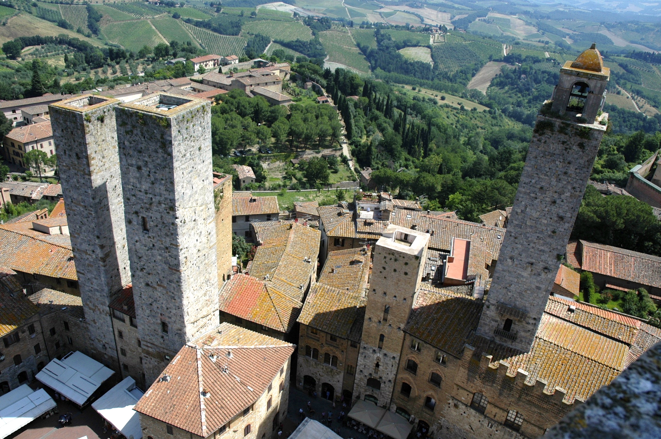 As torres de San Gimignano