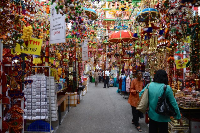 Mercado indiano em Singapura