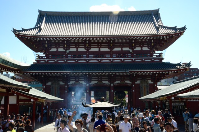 O Templo Budista Sensoji