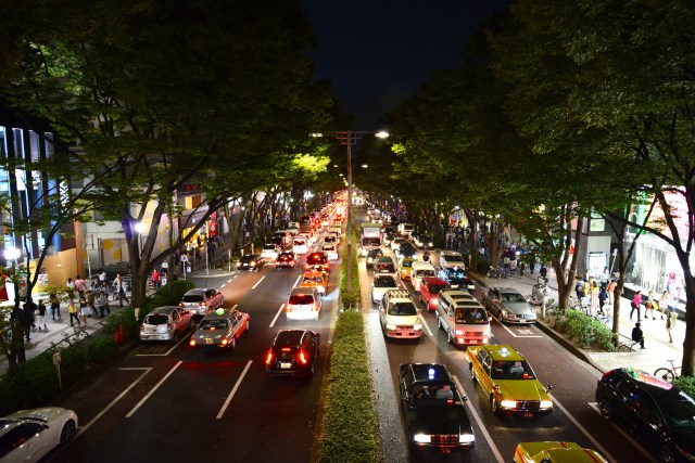 A chique Rua Omotesando