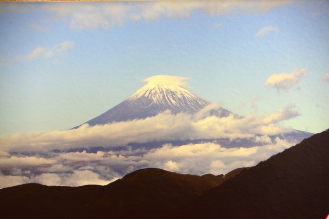O Monte Fuji, um dos maiores símbolos do Japão.