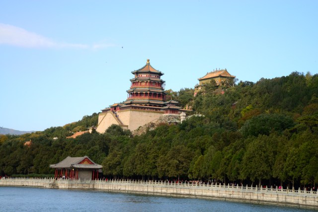 O Palácio de Verão da Imperatriz Cixi.