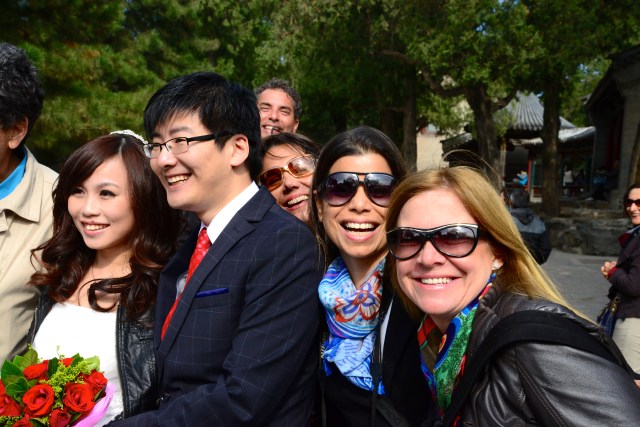 A despedida de Pequim.