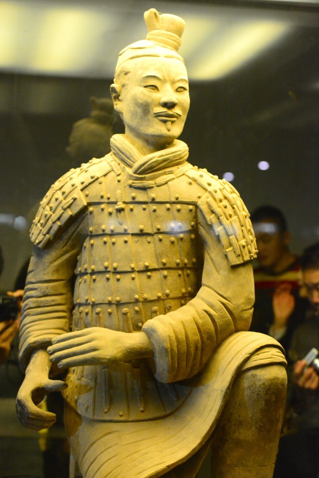 Guerreiro de Xian da Dinastia Qin.