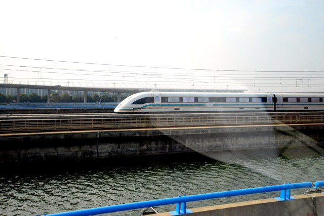 O Trem Bala de Shangai.