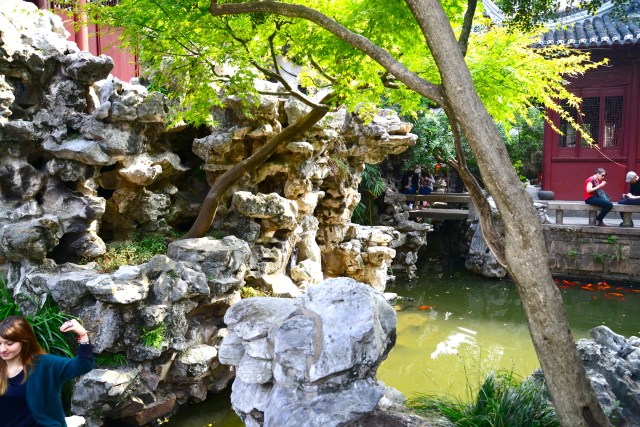 Parte do Jardim Yu Yuan