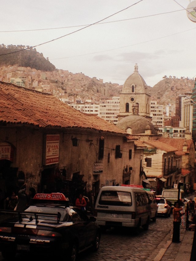 Centro de La Paz. A caminho da Calle de Las Brujas
