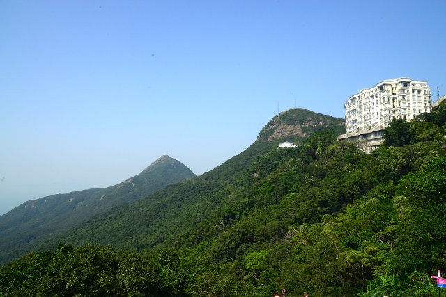 Apartamentos de luxo no alto do Pico Victoria.