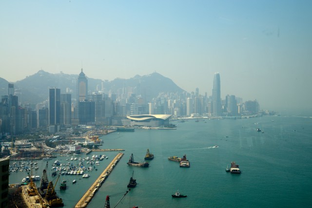 A vista do alto do Le 188