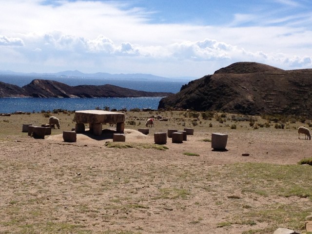 Mesa de oferendas Inca