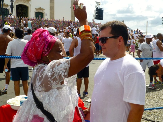 O momento do "passe".