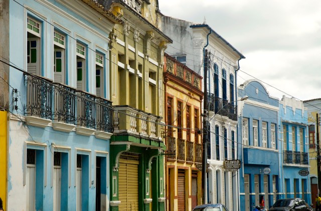 Casario colonial em Cachoeira do Paraguaçu
