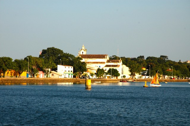 A cidade de Itaparica.