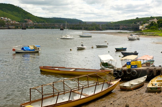 O porto de Cachoeira é a porta de saída do Rio Paraguaçu para a Baía de Todos os Santos.