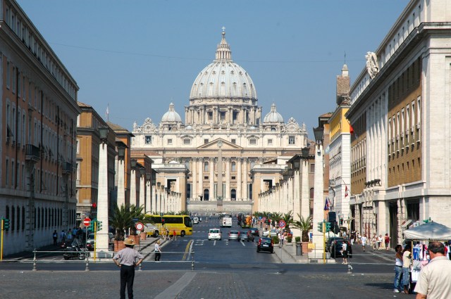 A porta de entrada do Vaticano