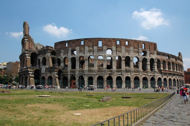 O Coliseu Romano.