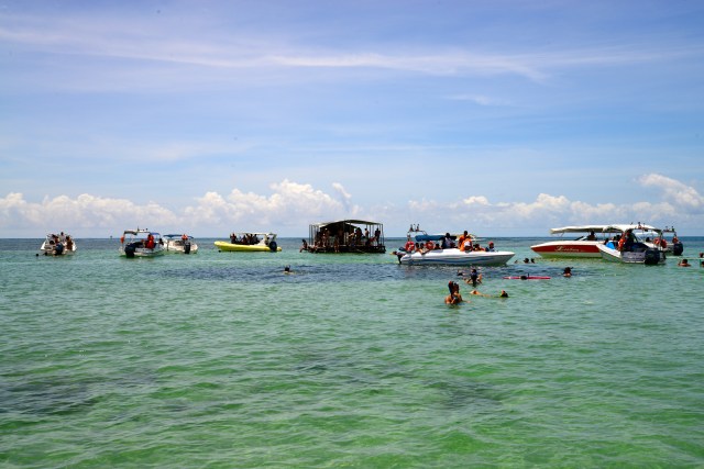 As piscinas naturais de Garapuá.