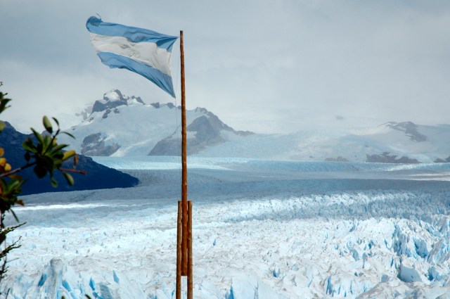 Os glaciares estão por toda parte.