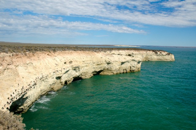 A praia de Punta Loma 
