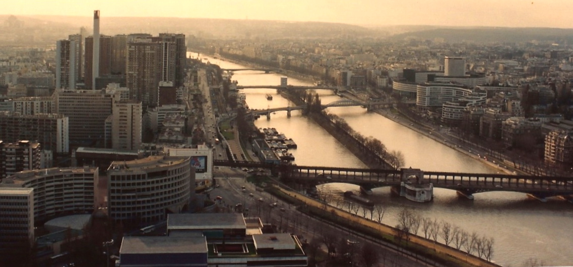  Rio Sena visto do alto da Torre Eiffel