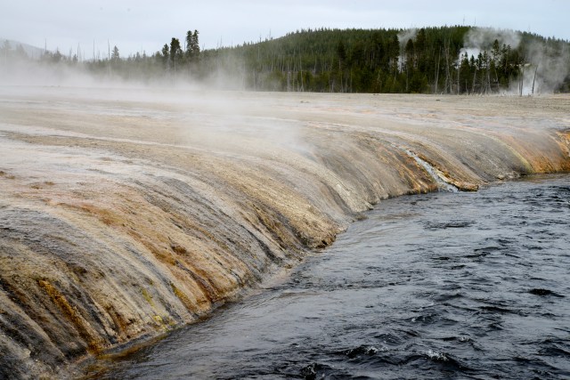 As cores do Yellowstone.