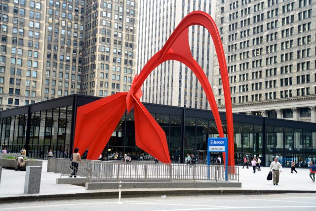 O Flamingo de Alexander Calder