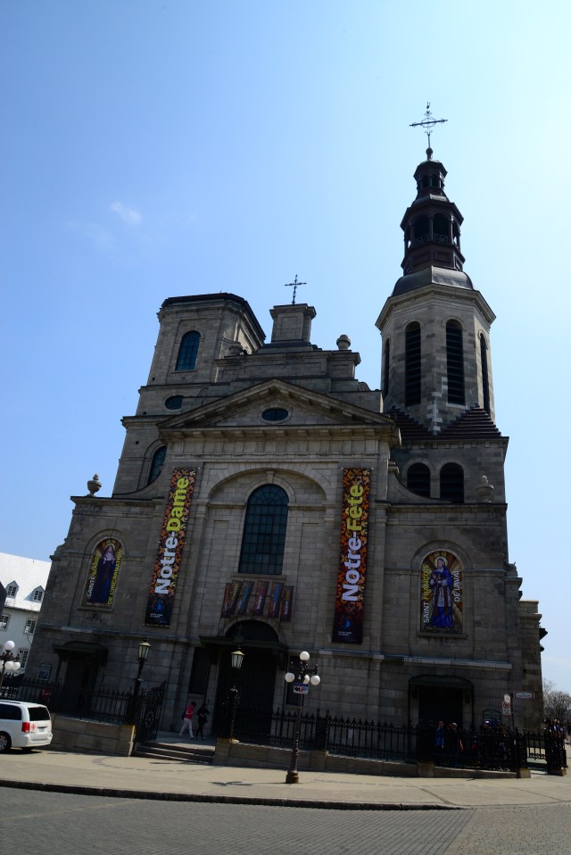 A Basílica de Notre Dame de Quebec