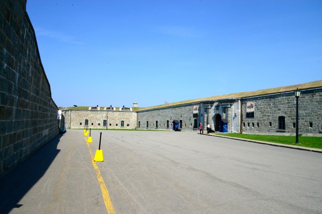 A entrada da Citadelle de Quebec