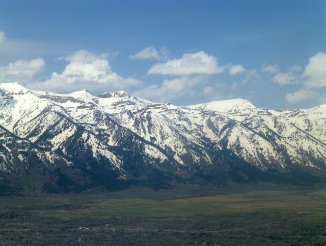 As Montanhas do Grand Teton.